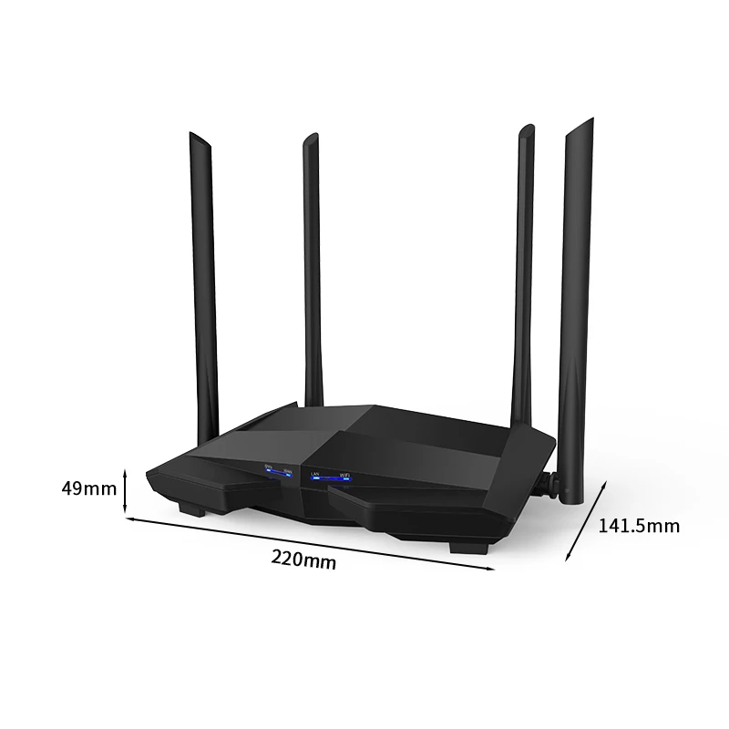 GLVISION GLAC10 AC1200M Беспроводной Wi-Fi маршрутизатор с 2 4 ГГц/5 0 ГГц высокий коэффициент