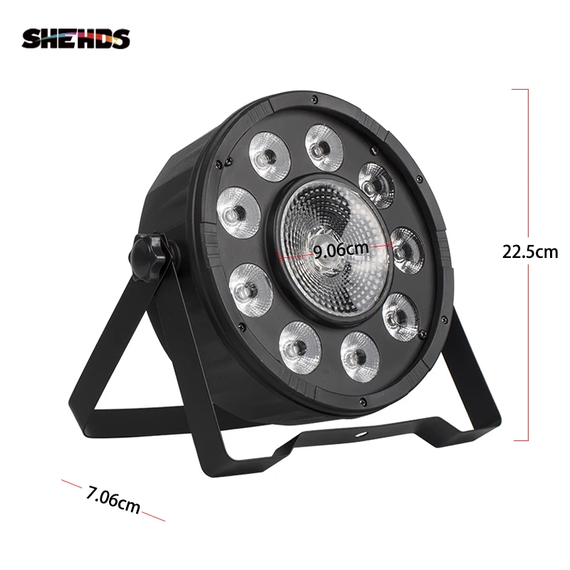 2 шт./лот быстрая доставка светодиодный фонарь 9x10 Вт + 1x30 RGB 3 в 1 сценическое