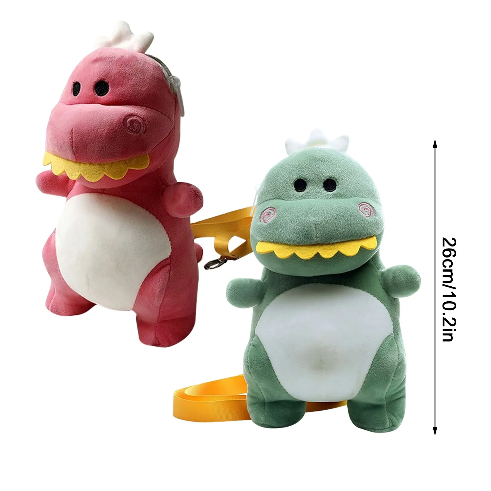 

Dinosaur Plush Kawaii Plush Stuffed Dinosaur Plush Shoulder Bag With Dinosaur Cartoon Animals Stuffed Toy Cute Plush Backpack