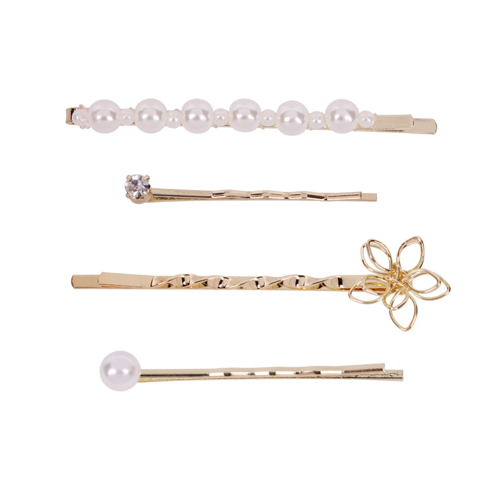 3 шт./компл. заколки для волос с жемчугом женская заколка 2019 НОВЫЕ шпильки