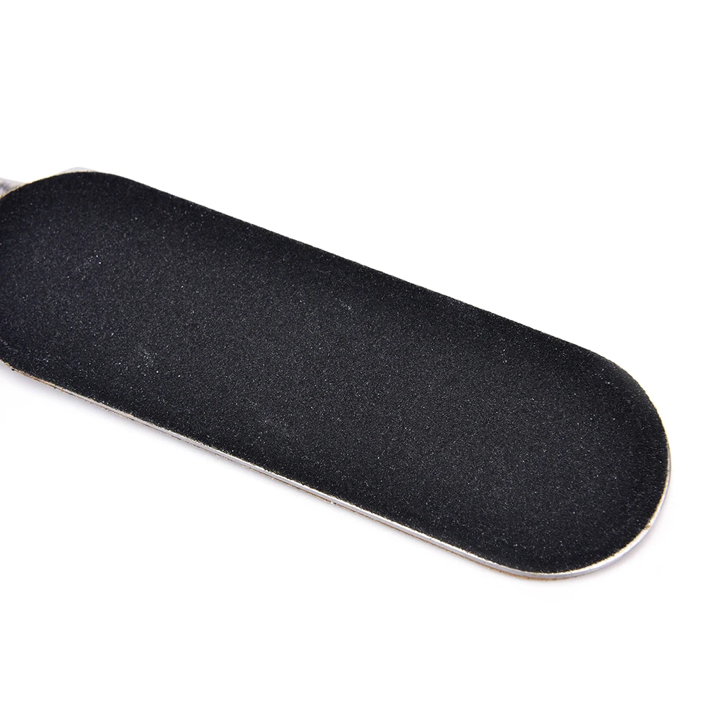 

Stainless Steel Feet Care Pedicure Tools Double Side Pedicure Foot File +10Pcs Dry Sanding Paper Hard Skin Remover