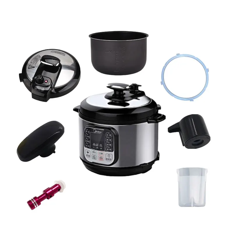 

Для электрической скороварки Midea MY-CS5025 крышка чаши/Поворотная Кнопка уплотнение кольцо Выхлопной Клапан внутренние аксессуары для горшка