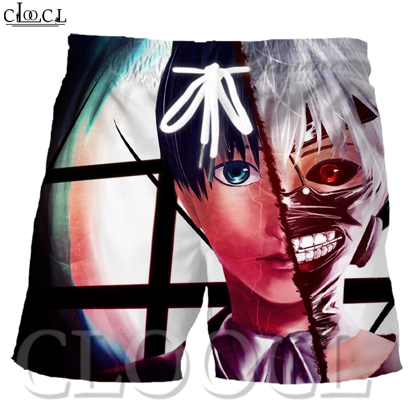 CLOOCL Токийский Гуль японское аниме графика повседневные размера плюс пляжные