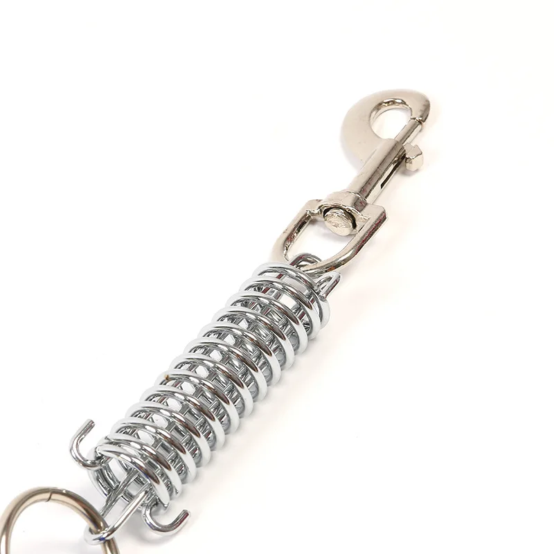 

Medium Large dog buffer Leash with Spring Explosion-proof Short big dogs chain Traction rope Foam handle dog leashes pet lead