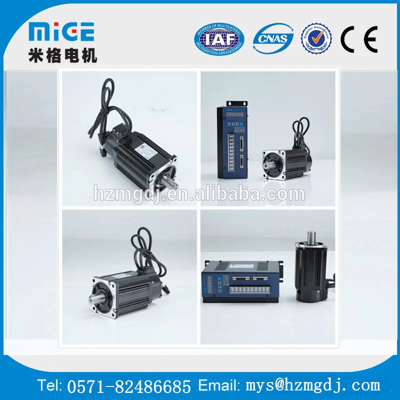 

80ST-M02430 220V 3000RPM 80mm 750W AC Servo Motor