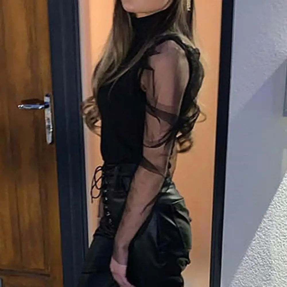 Женский элегантный топ с воротником-стойкой повседневные женские рубашки топы