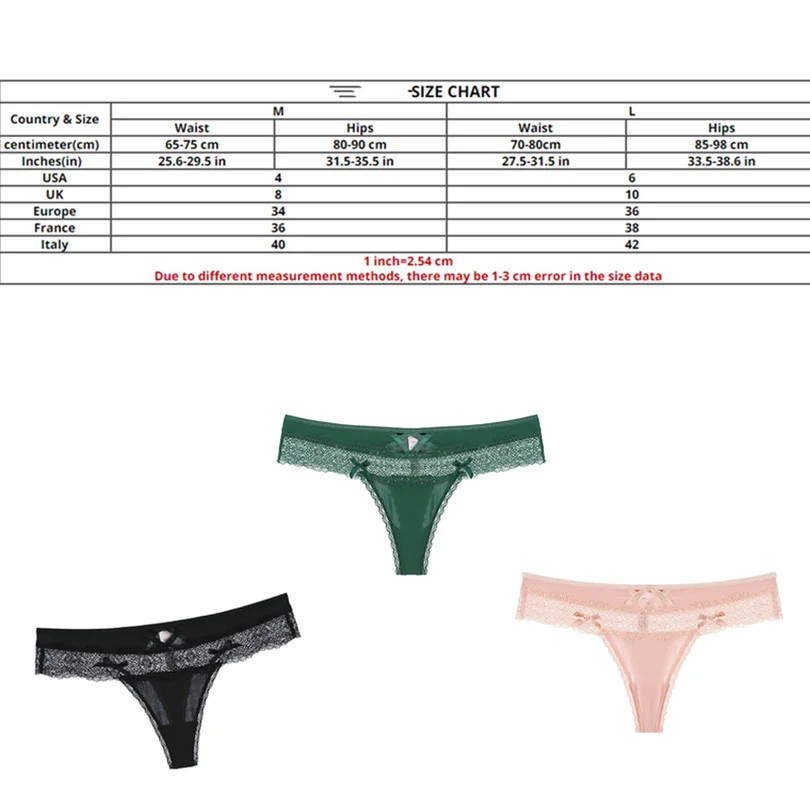 

Women Low Waist Bandage Hollow Out Thong Ladies Temptation Sweet Bow Breathable Underwear Lace Panties Sexy Intimates Underpants
