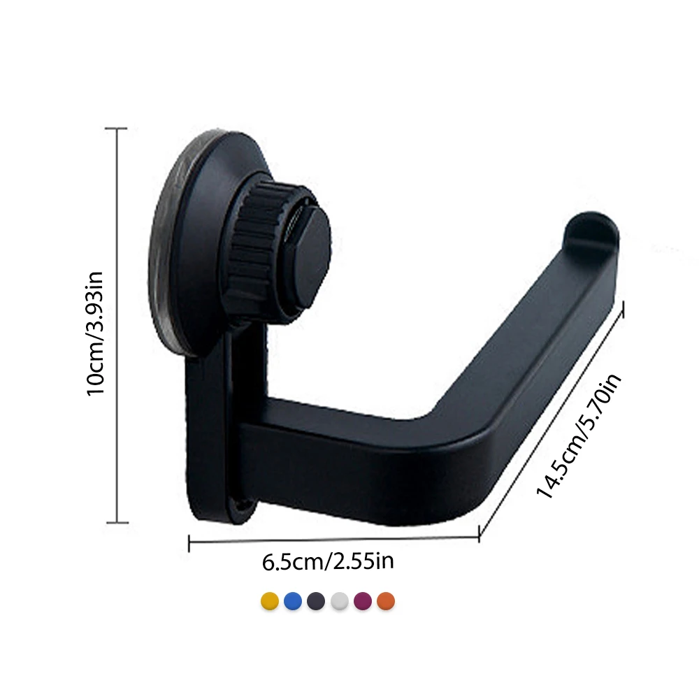 

Bathroom Non-Perforated Tissue Holder Sucker Wall-Mounted Toilet Paper Holders Convenient Bathroom Fixture Supplies