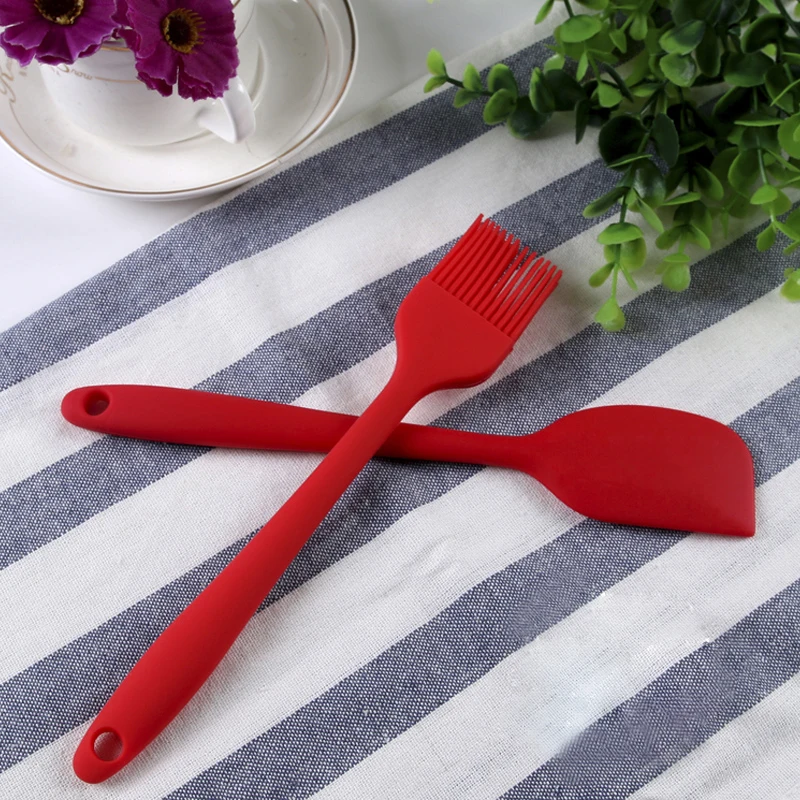 Кухонный мини Силиконовый шпатель для торта крем смеситель теста мешалка