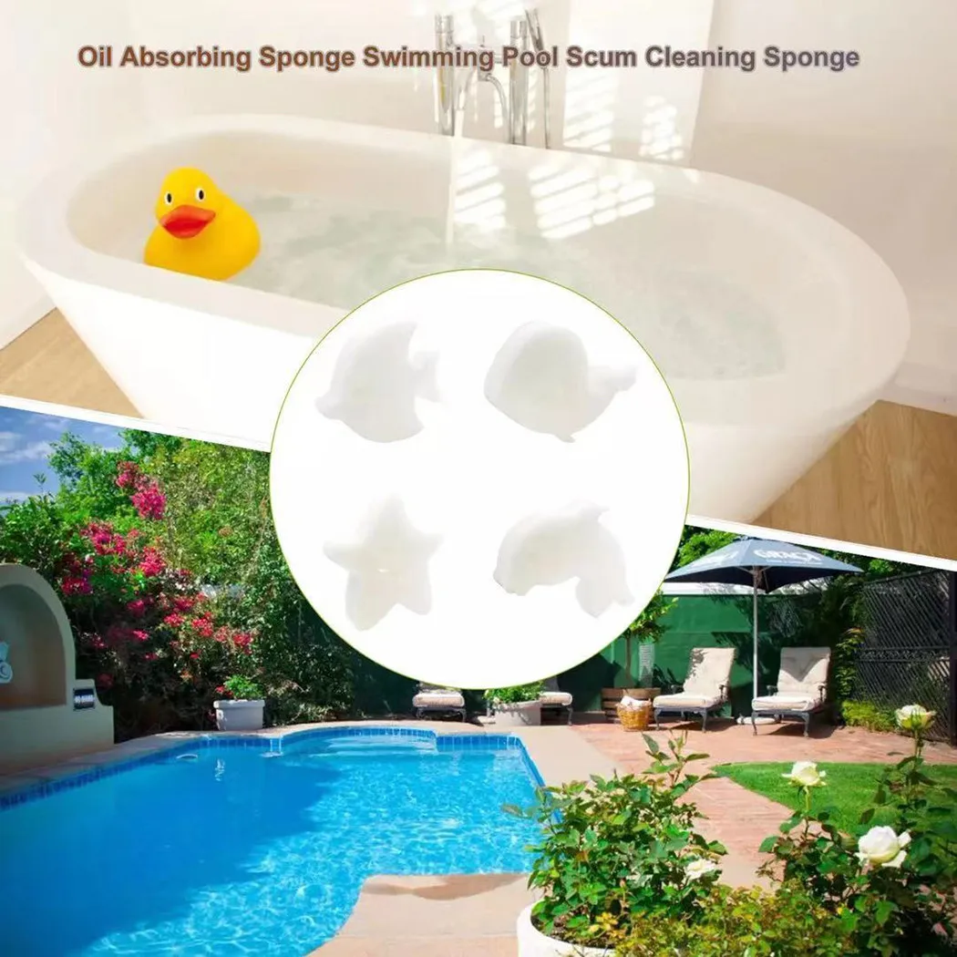 12. Белая масляная поглощающая губка для бассейна гидромассажная Ванна Spa