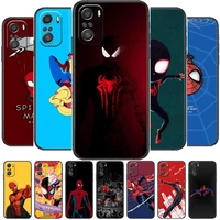 marvel iron spider man phone case for xiaomi redmi 11 lite 9c 8a 7a pro 10t 5g cover mi 10 ultra poco m3 x3 nfc 8 se cover