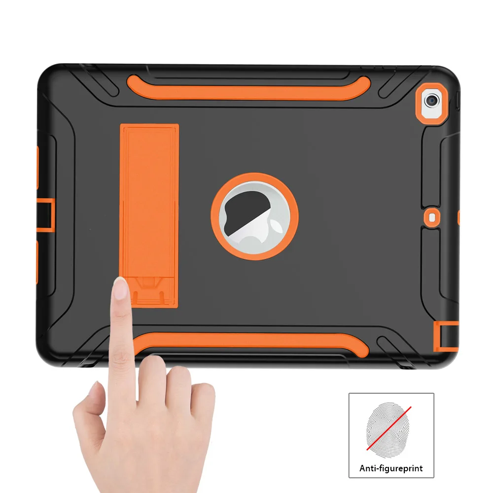 Чехол для iPad 9 7 дюймов 2018 2017 Heavy Duty крышка подставка силиконовая прочный защитный