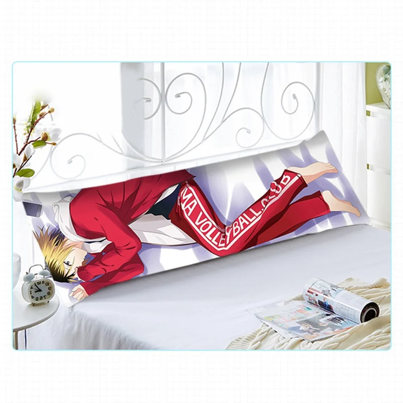 Аниме Dakimakura обнимающая наволочка Haikyuu! Чехол для подушки манга 150x50 см|Наволочка| |