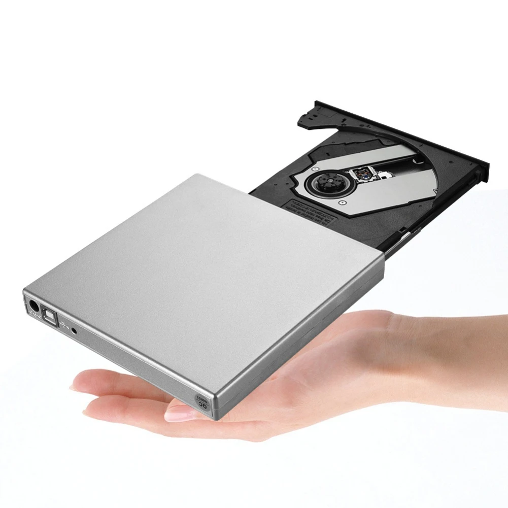 Тонкий внешний CD-проигрыватель USB 2 0 портативный dvd-проигрыватель DVD-ридер
