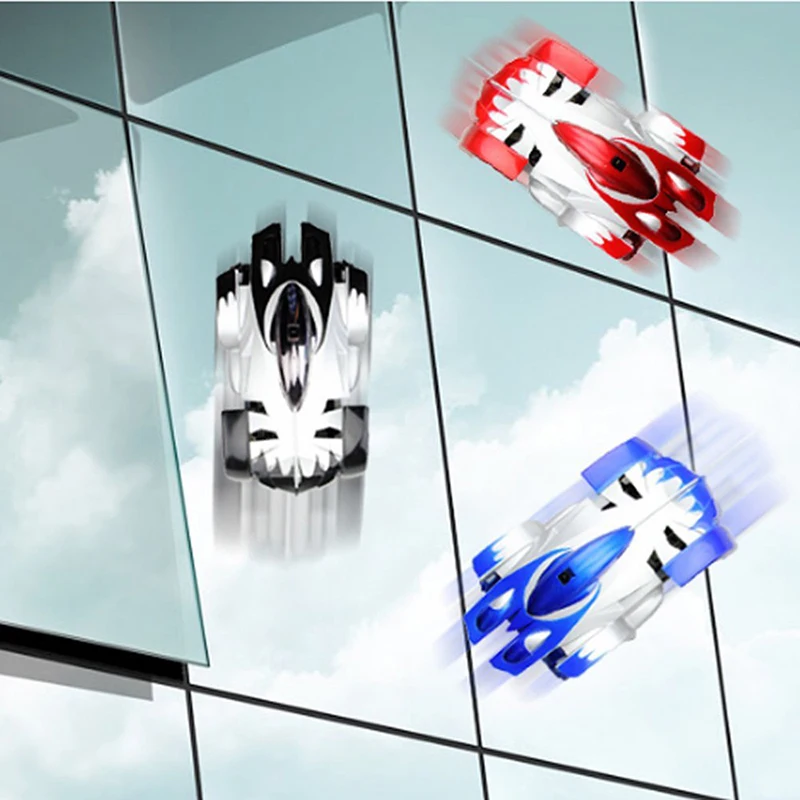 Радиоуправляемый настенный подъемный автомобиль инфракрасный гравитационный