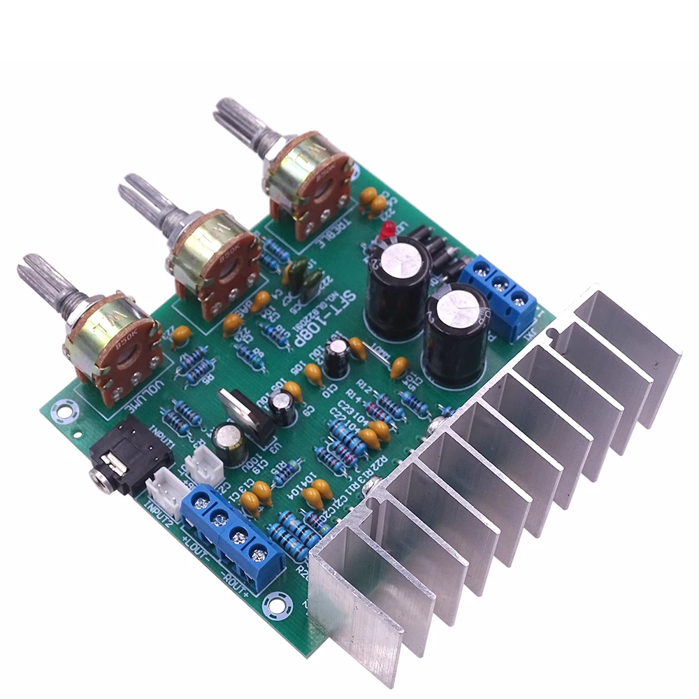 Плата усилителя мощности TDA2030A HiFi высокоточная двухканальная 2 0 Fever Audio 15Wx2 Electronic DIY