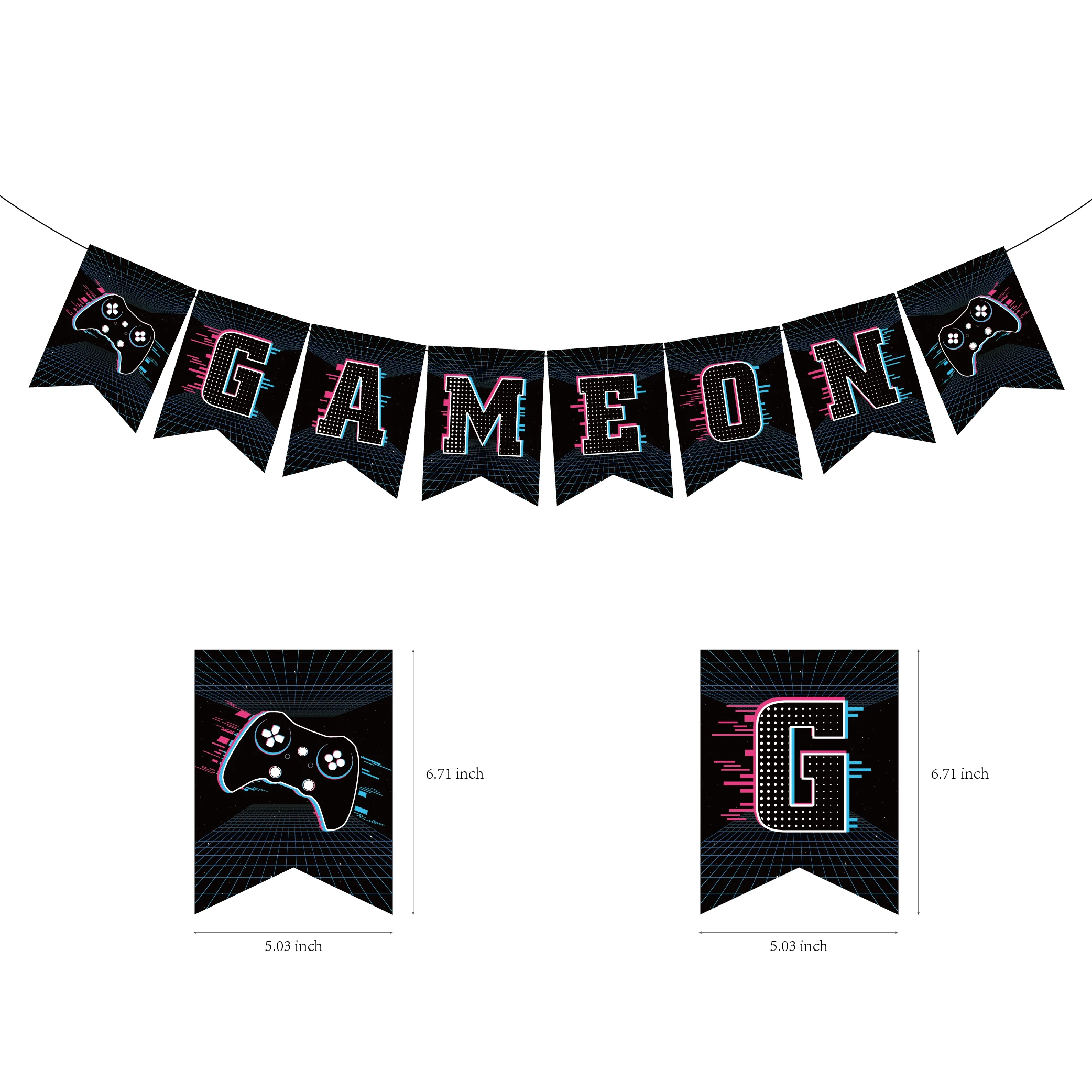 Игра подарки для тематической вечеринки украшения с воздушным шаром геймпад