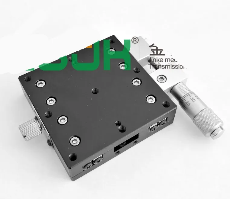 

X ось 125x125 платформа ручная линейная Регулировка Подшипник платформы раздвижной стол LX125-L LX125-C горизонтальная направляющая