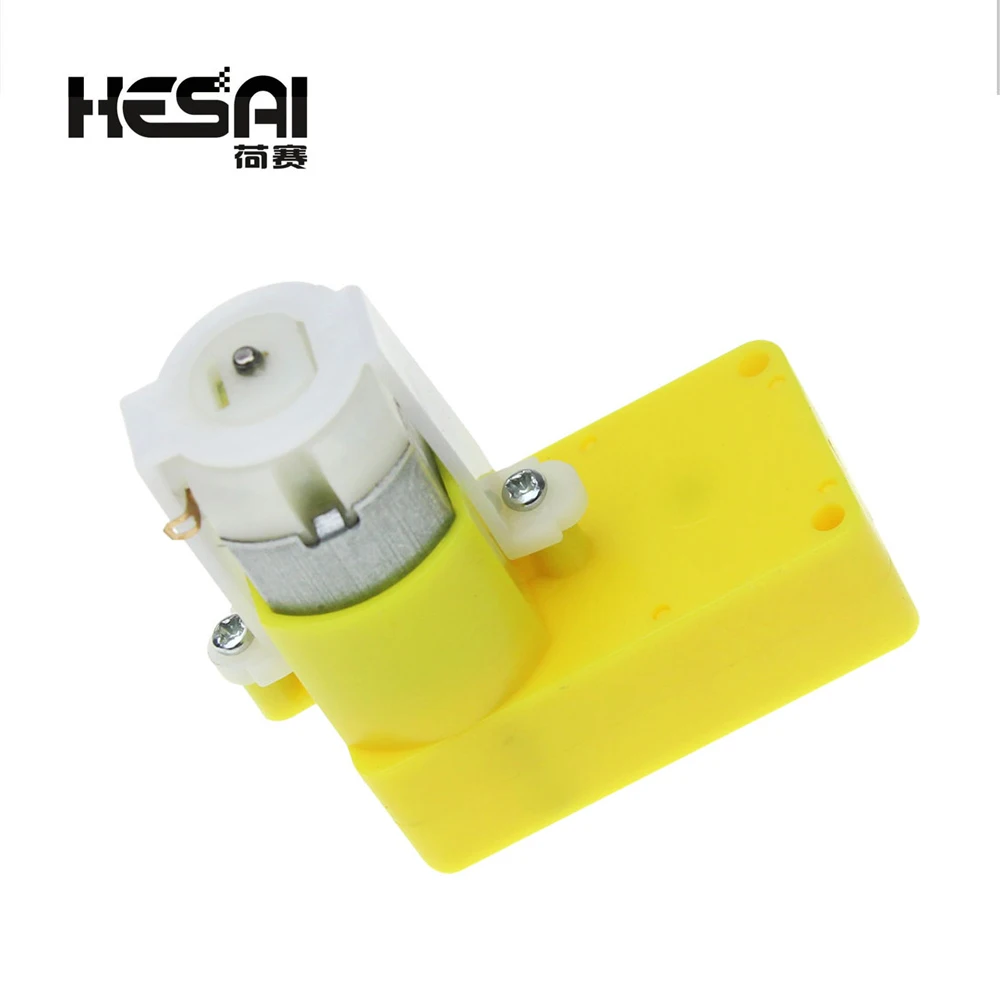 Фото One Piece TT Motor / Deceleration Motor / Gearbox / DC Geared Motor For Robot Car Toy 6V Bend Of Uniaxial Gear №2