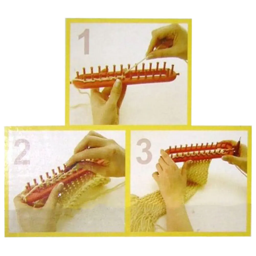 _ 4 размера шарф Peg крючок ткацкого станка ткацкий станок набор для вязания