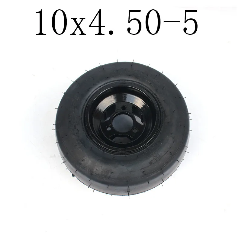 Новые высокопроизводительные 10x4. 50-5 шины с концентратором подходят для Kart Drift велосипедные колеса задние колеса пляжные автомобильные аксессуары ATV Quad запасные части
