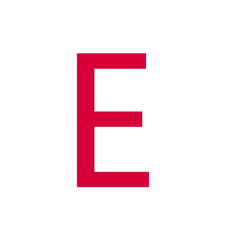 E Trusta,,, 925, твердое Стерлинговое Серебро, ювелирное изделие, буква, кулон, имя, ожерелье, подарок для девочки-подростка, подруги, день рождения, леди, DS1543 - Окраска металла: E