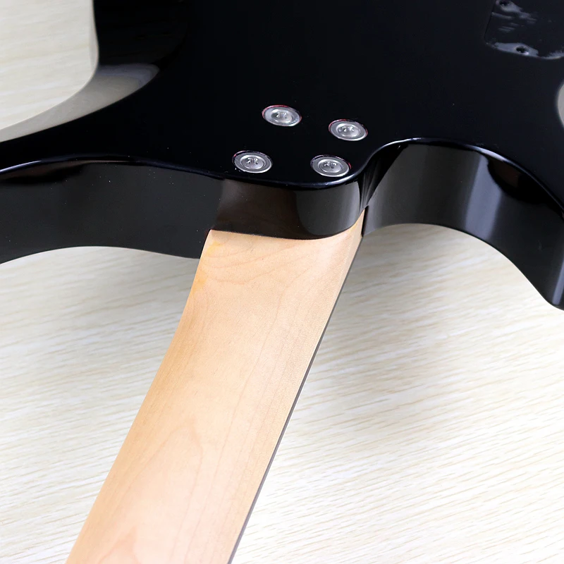 Электрическая гитара Flame Maple Skin 6-струнная 39 дюймов твердый корпус окуме