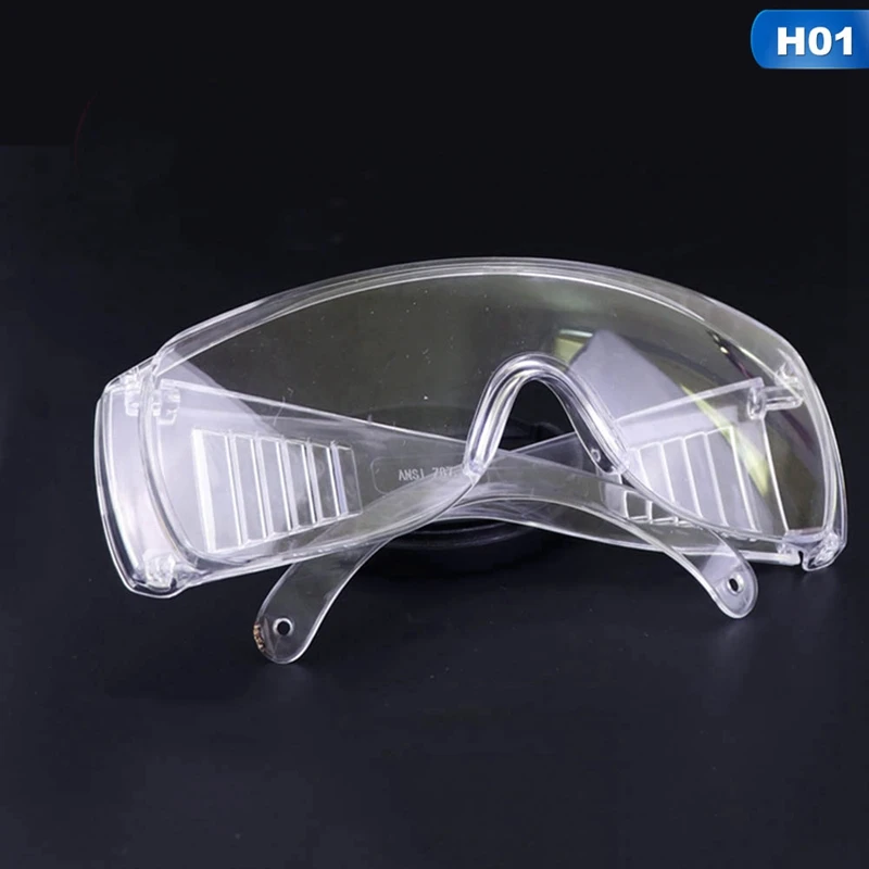 

Safety Goggles Work Lab Eyewear Safety Glasses Respirator Spectacles Protection Goggles Eyewear Work Anti Dust Windproof