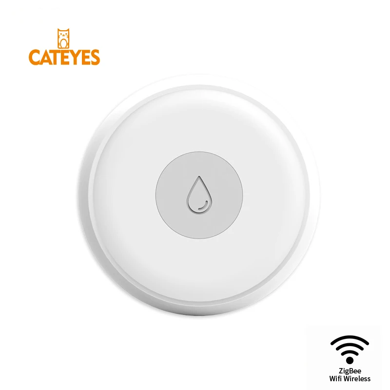 Умный дом Cateyes Zigbee 3 0 Wi Fi беспроводной датчик затопления приложение Tuya