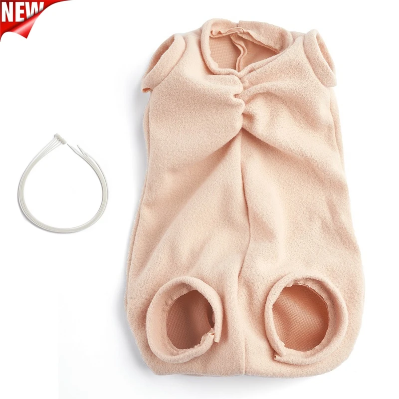 

RBG Reborn Kit Full Limbs Cloth Body for Reborn dolls with 4/4 Unjointed Limbs