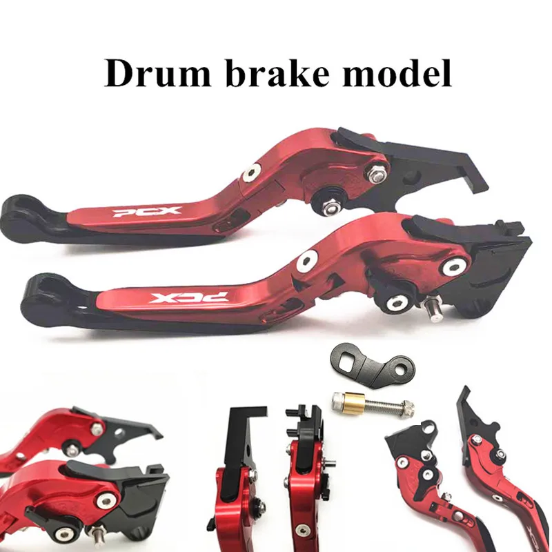 Рычаг тормоза и сцепления для модифицированных мотоциклов PCX125 PCX150 с возможностью регулировки и складывания с функцией парковки для Honda PCX 2018 2019.