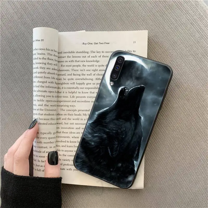 

wolf animal art pattern high quality Phone Case For Samsung galaxy S 9 10 20 A 10 21 30 31 40 50 51 71 s note 20 j 4 2018 plus