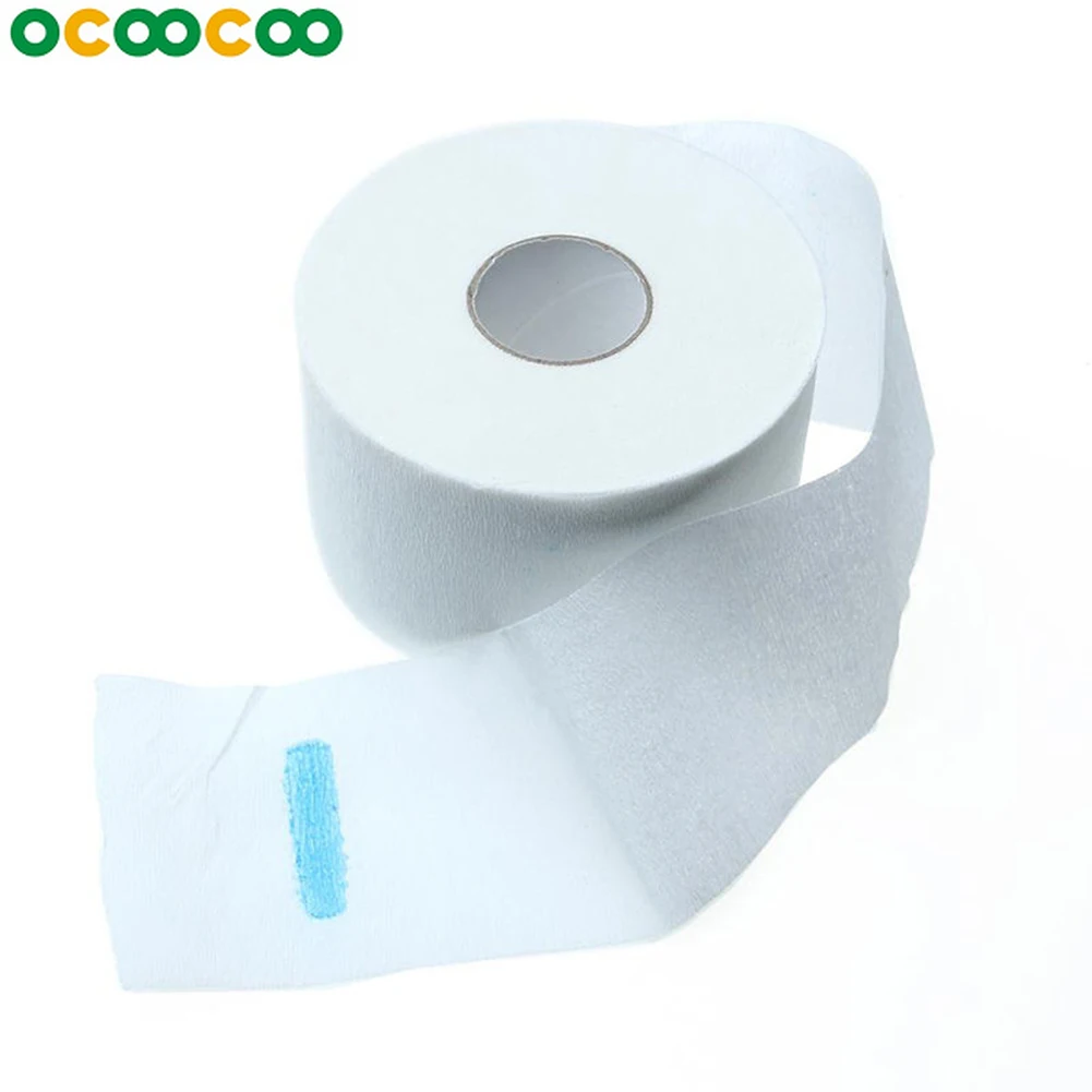 1 рулон бумажный воротник окрашивание волос салон защита покрытия одноразовые