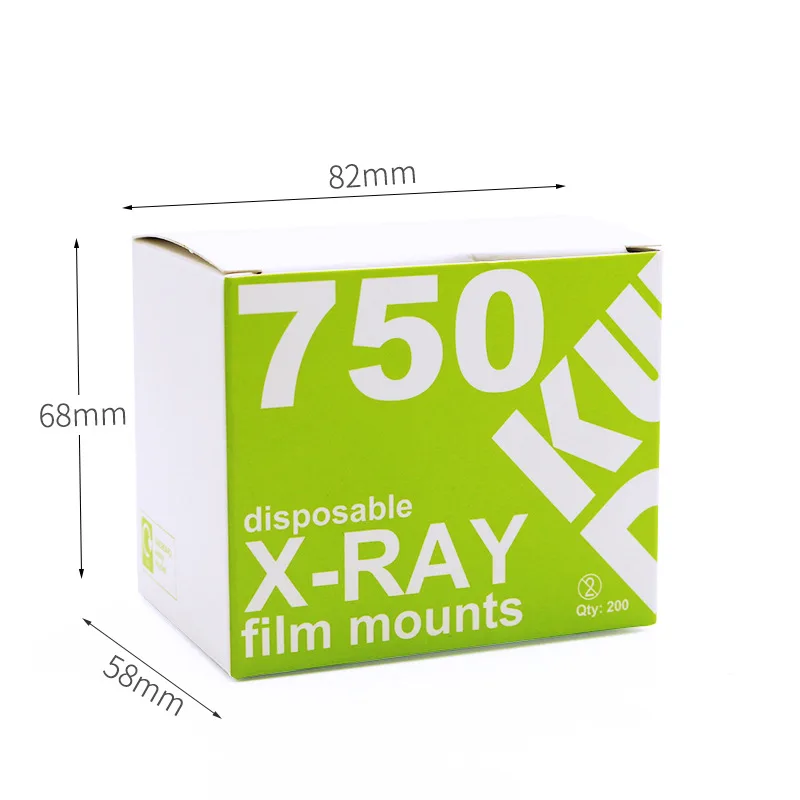 

200Pcs/box Dental Disposable X-Ray Film Mounts Transparent Envelope Sleeves Oral Film Protective Bag