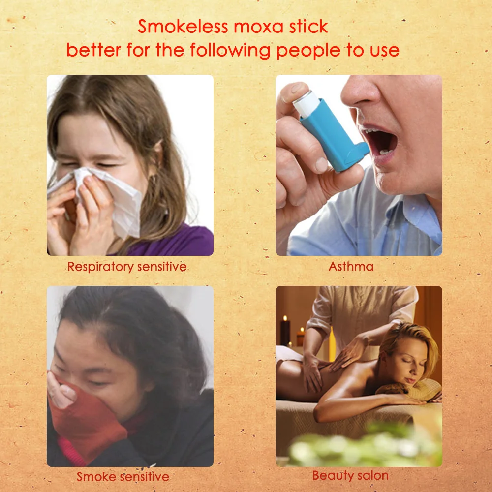 Натуральный Бездымная Мокса рулон китайский травяной платырь против прижигания