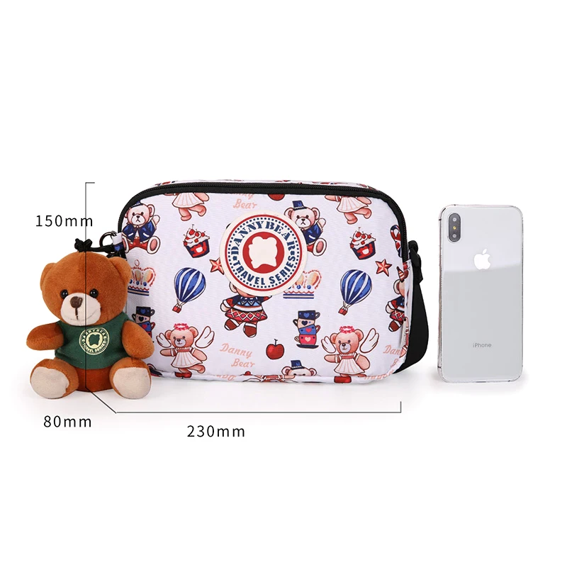 Женская сумка-Кроссбоди на молнии Danny Bear винтажная сумка плечо модель DMDB9118015W |