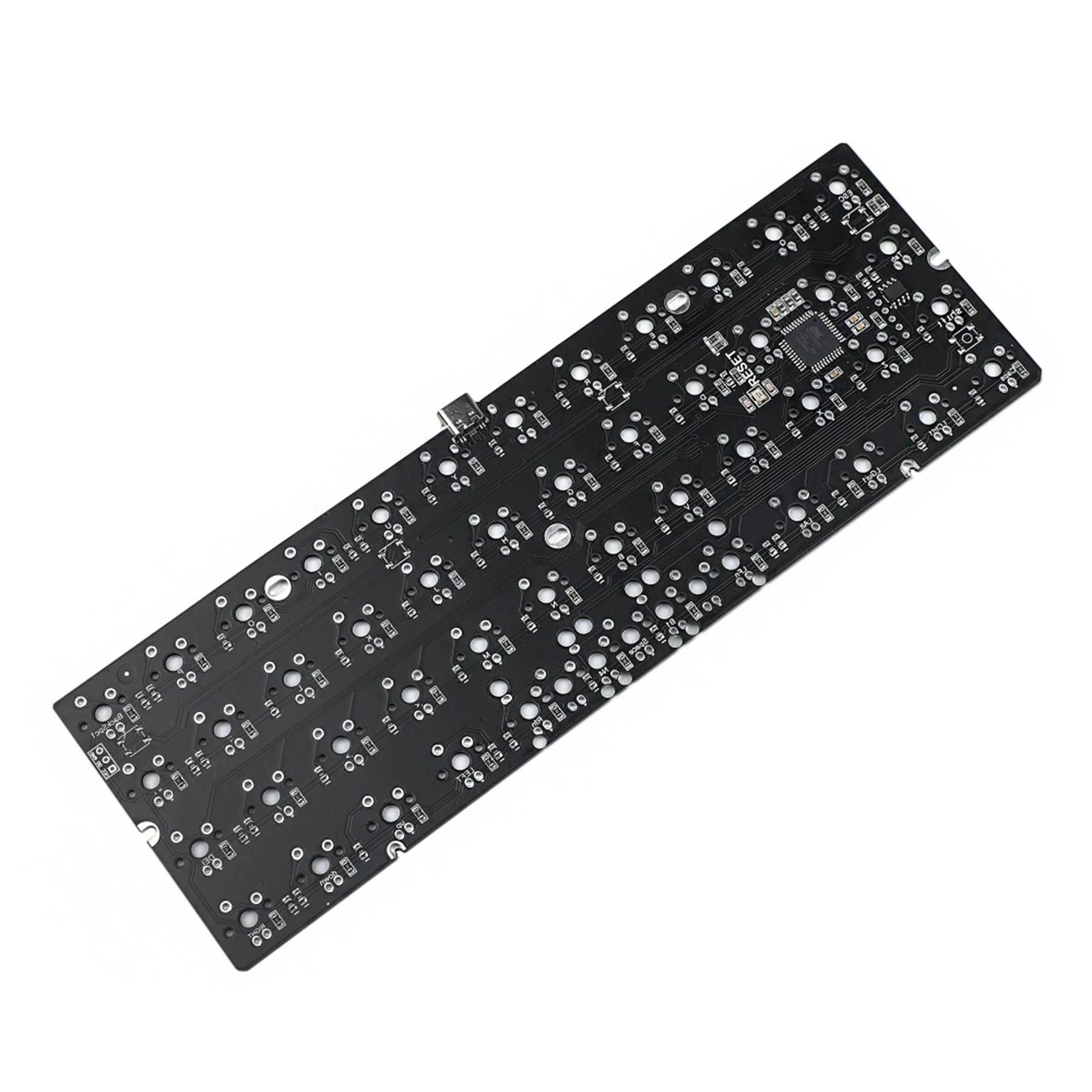 

40% QMK Kit 40 V2 DIY Type C PCB CNC Case Plate For 40 Cute Mini Mechanical Keyboard Similar To Planck40 Layout