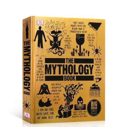 

Original Children Popular Science Books The Mythology Book DK STEAM Colouring English Encyclopedia Picture Book for Kids