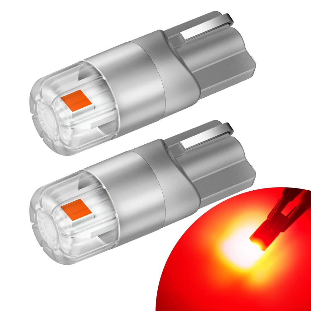 

AUXITO 2 Шт. T10 W5W LED Canbus 3030SMD Парковочный Автомобильный Светильник С Внутренним Купольным Освещением На 360 Градусо...