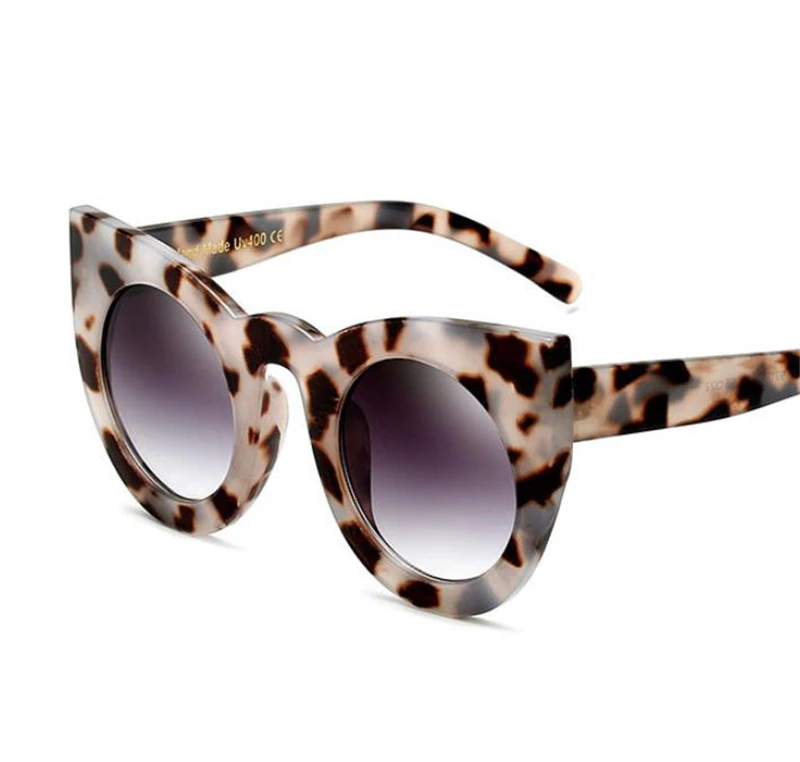 Европейская и американская мода новинка кошачий глаз солнцезащитные очки крутая