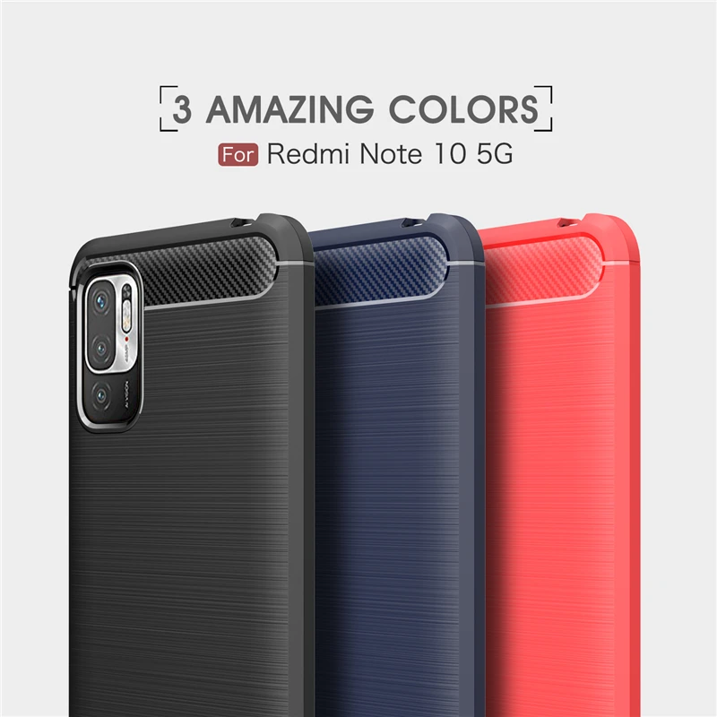 for xiaomi redmi note 10 5g case redmi note 10 pro 10s cover shockproof bumper soft silicone armor phone case redmi note 10 5g free global shipping