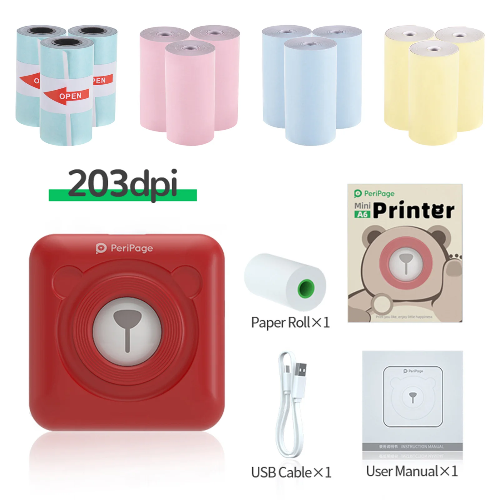 Портативный термопринтер PeriPage|Принтеры| |