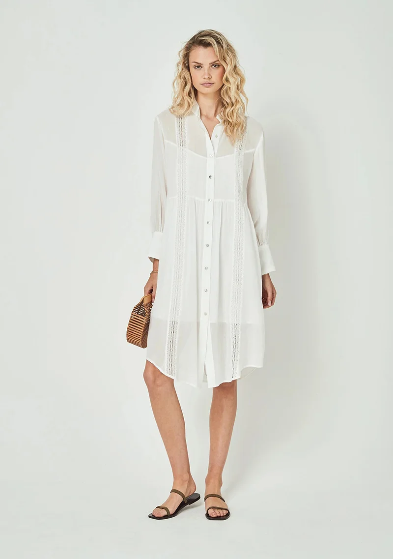 Fitshinling богемное длинное белое платье на пуговицах женская Пляжная накидка с