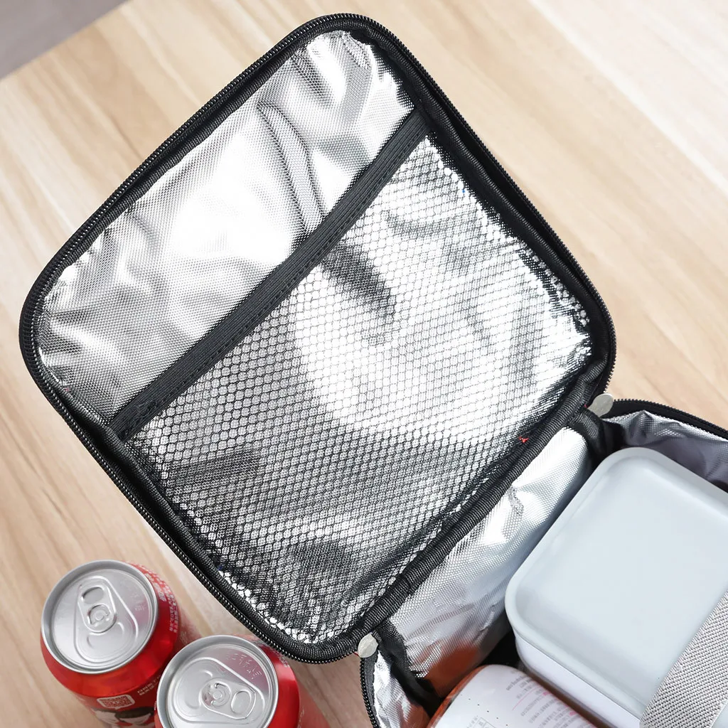 Портативные сумки для хранения Органайзер кулер изолированная сумка ланча на