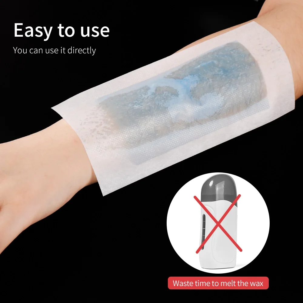 Foreverlily 20 шт. летние профессиональные двухсторонние холодные восковые полоски для