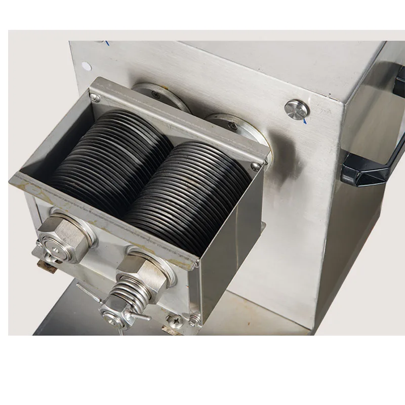 Настольный слайсер для свежего мяса пищевой промышленности режущий станок из