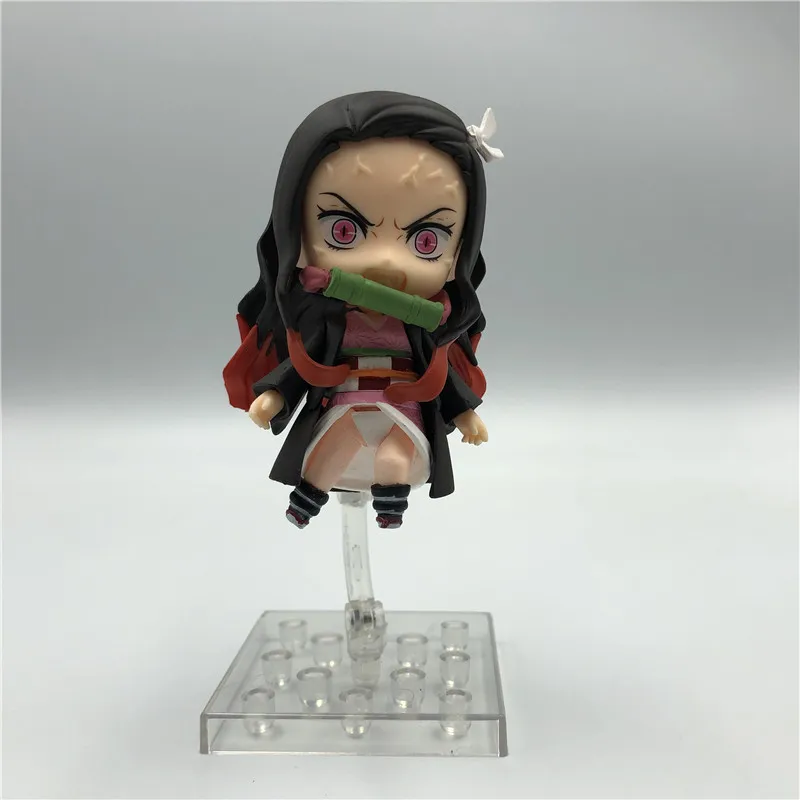 

Demon Slayer Kimetsu No Yaiba Kamado Nezuko 1194 Tanjirou 1193 Zenitsu Agatsuma PVC Action Figure Collectible Model Toy 10cm