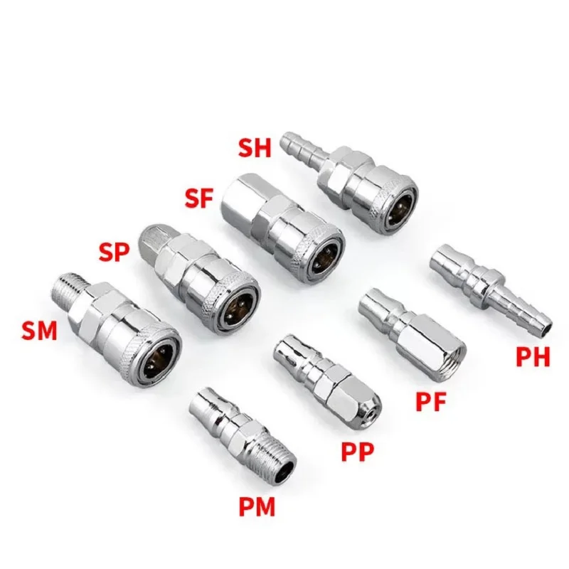 Пневматический фитинг типа C БЫСТРОРАЗЪЕМНАЯ муфта SP10 PP10 PF20 SF20 PP20 SP20 PM20 SM20 PH20 SH20