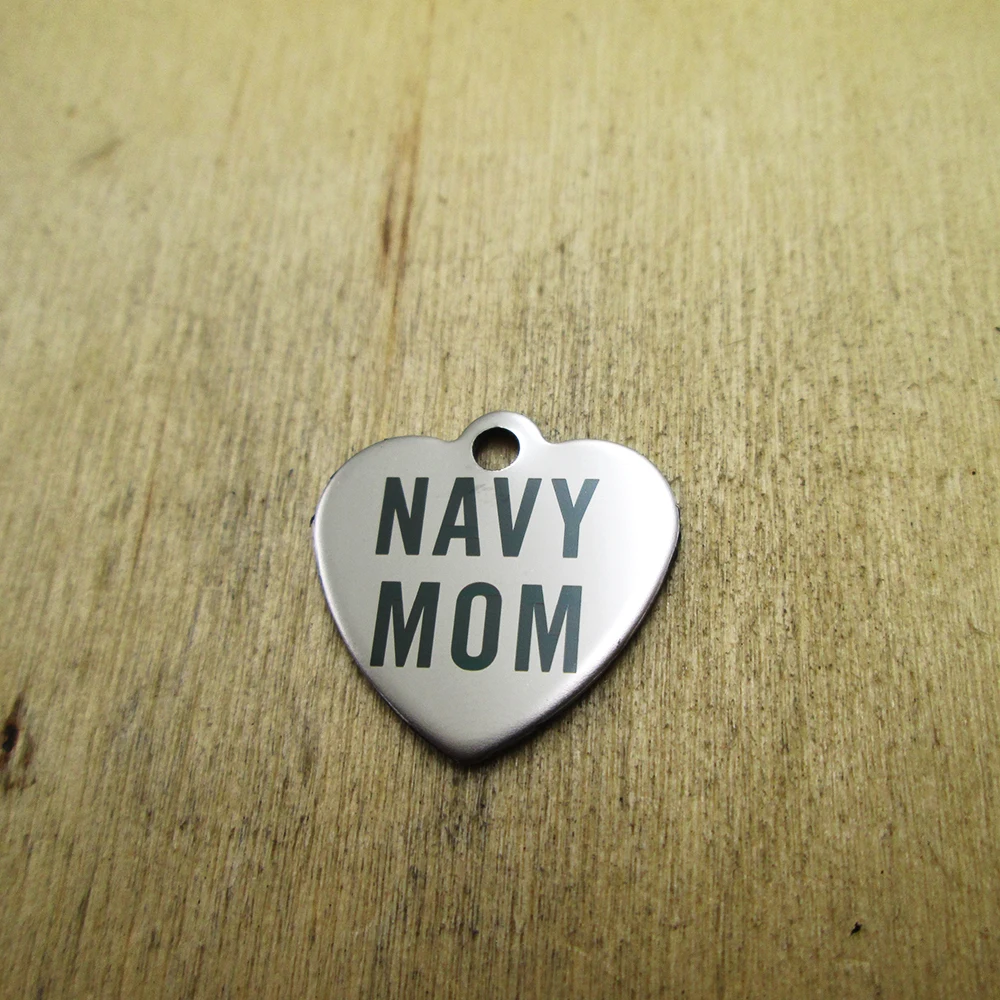 Подвески из нержавеющей стали с лазерной гравировкой сделай сам 10