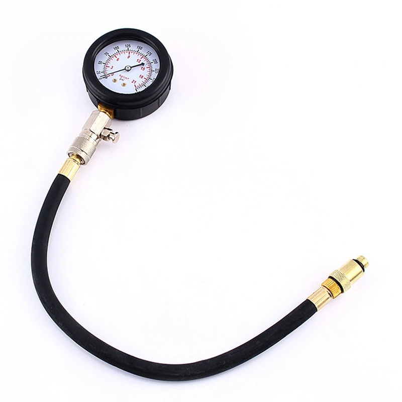 

Automotive Motorcycles Petrol Engine Compression Test Gauge Tester Kit Tool Set